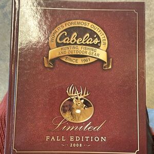 Cabelas 2008 Limited catalog